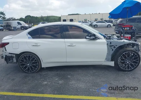 2019 Infiniti Q50 3.0T Luxe from USA, damaged, VIN JN1EV7AP3KM516394